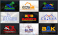 design real estate, construction, home and plumbing logo