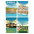 design awesome retro or vintage travel poster