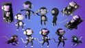 make best 3d character model, rig and basic animate