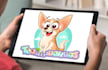create a professional character, mascot, animal cartoon logo