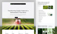 design web ui design or landing page or website template design