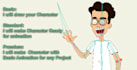 create amazing cartoon animation