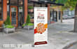 design a professional roll up banner or pull up banner
