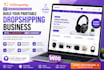 do alidropship dropshipping website with woocommerce store