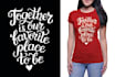 design typography t shirt graphic