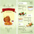 design food and restaurant menu