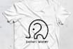 create a logo outline and silhouette
