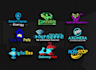 do modern business 3d logo design