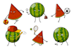 design a cute food mascot