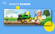 design website banner, shopify banner, website slider, header, cover