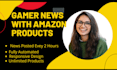 an automated gamer site and amazon store with premium plugin
