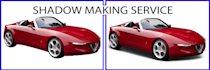 do car photo editing, background replacement and shadow