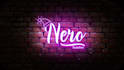 create your name or logo in a neon style