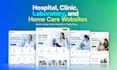 build hospital, clinic, laboratory, and home care websites