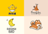 do premium cute hand drawn logo design