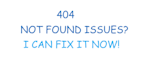 fix 301, 302, 404 not found issues