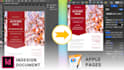 convert indesign to pages