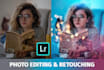 do photo editing and photo retouching in 2 hours