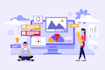 create attractive saas explainer video, demo video and saas animation