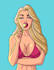 draw sexy girl pin up cartoon caricatures