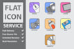 design custom flat icon