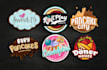 design restaurant, pizza, bbq, food logo, and food truck design
