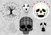 design a metal band logo