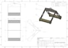 make a professional technical drawing for manufacturing