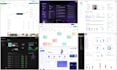 design modern saas dashboard UI UX and web app in figma