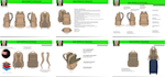 make tech packs and designs for bags