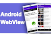 convert your website into android and ios mobile app with push notifications