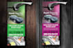 design door hanger and rack card in 24 hours