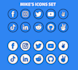 custom social media icons