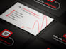 design Business card and Technology Scan QR Code
