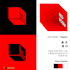 design brand identity including logo color palette typography and mood board