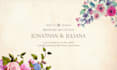 design an elegant wedding invitation, save the date and rsvp