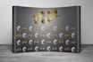 design backdrop, step and repeat banner for trade show booth