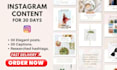 be your social media manager content creator for instagram