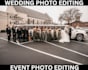 do event and wedding photo editing in lightroom