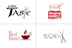 do professional chinese food and restaurant logo