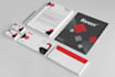 design business card and stationery