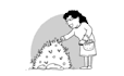 draw a hand drawn cartoon illustration for you