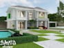 make architectural front view by 3d max