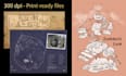 create fantasy maps and sketches for tabletop games
