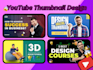 design an attractive thumbnail, youtube thumbnail, gaming thumbnail