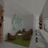 cafe interior design rendering