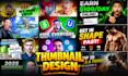 edit eye catching thumbnails and photos for youtube