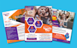 design a flyer, postcard, brochure, poster or magazine ad