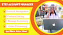 be your etsy store manager or virtual assistant