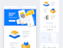 design a creative website or landing page